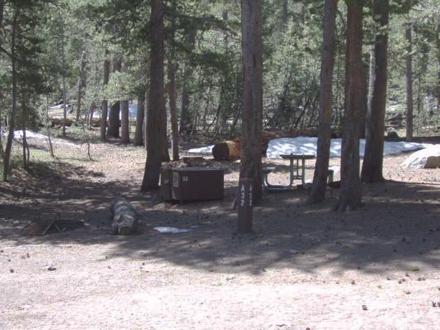 Tuoulumne Meadows Campground site a32