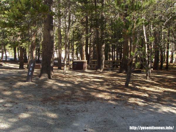 Tuoulumne Meadows Campground site a52