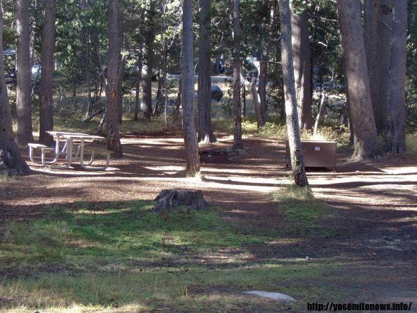 Tuoulumne Meadows Campground site b3