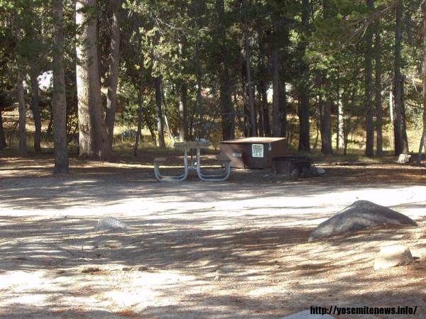 Tuoulumne Meadows Campground site b45