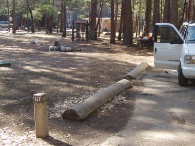 Upper Pines Campsite 121