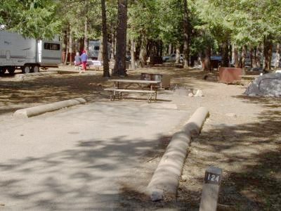 Upper Pines Campsite 124
