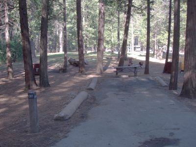 Upper Pines Campsite 137