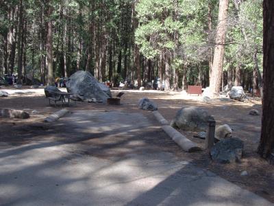 Upper Pines Campground—Yosemite Valley—Site 212