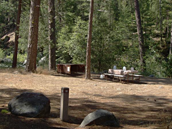Wawana Campground Site 61